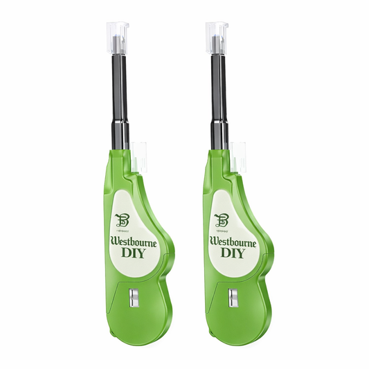 Refillable Long Reach Gas Lighter – Windproof Flame Igniter