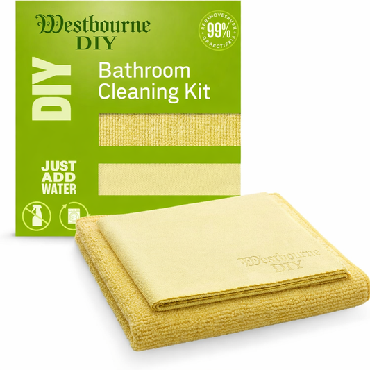 Bathroom Cleaning Cloth Set – Reusable Microfibre Kit